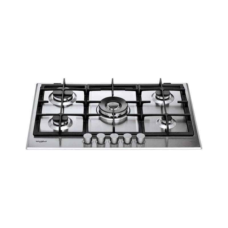 Plaque de cuisson Whirlpool GMA7522/IX Encastrable 5 brûleurs en Inox