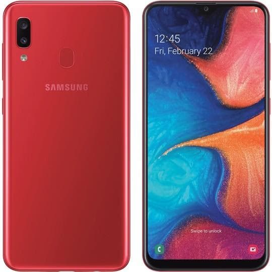 Smartphone Samsung Galaxy A20 Android 32 Go bien équilibré et débloqué