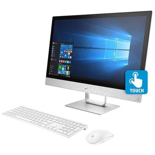 Hp 24-R102NK, Pc de bureau Pavilion All In One I7-8700T Ram 8 Go Stockage 1 To