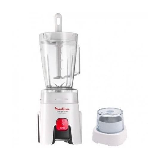 Blender Moulinex Genuine LM240025 de 450 Watts capacité 1.5 L blanc