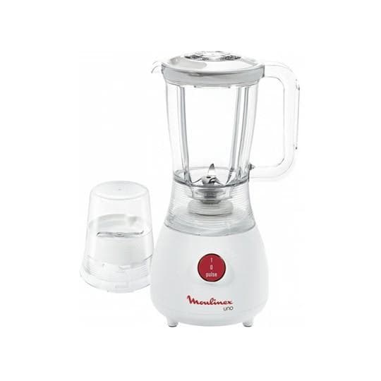 Blender Moulinex Uno LM2211BM de 350 Watts 1.25L blanc