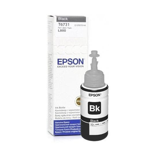 Bouteille D'encre Original EPSON T6731 - Noir (C13T67314A)