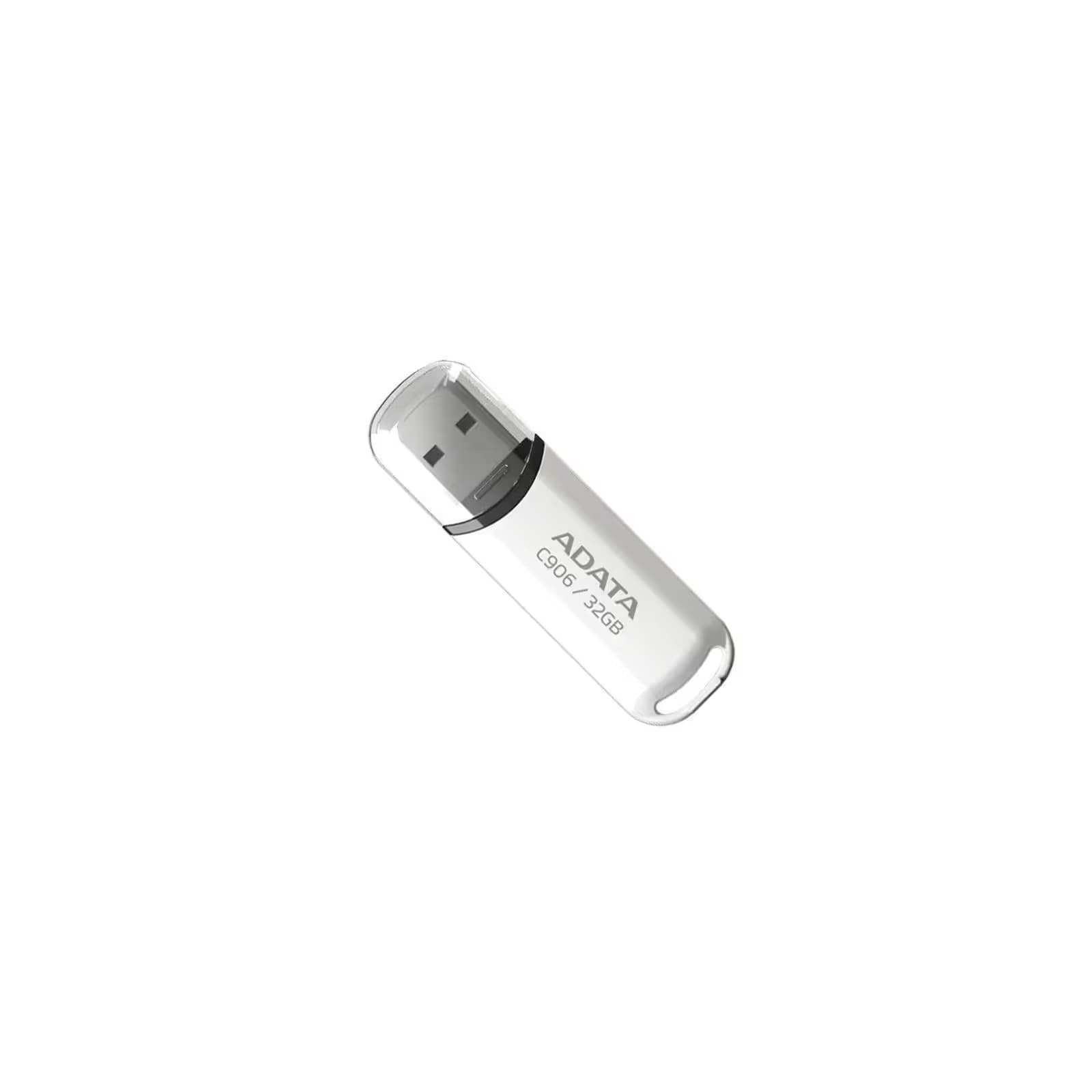 ADATA C906, Clé USB de capacité 32Go en Blanc