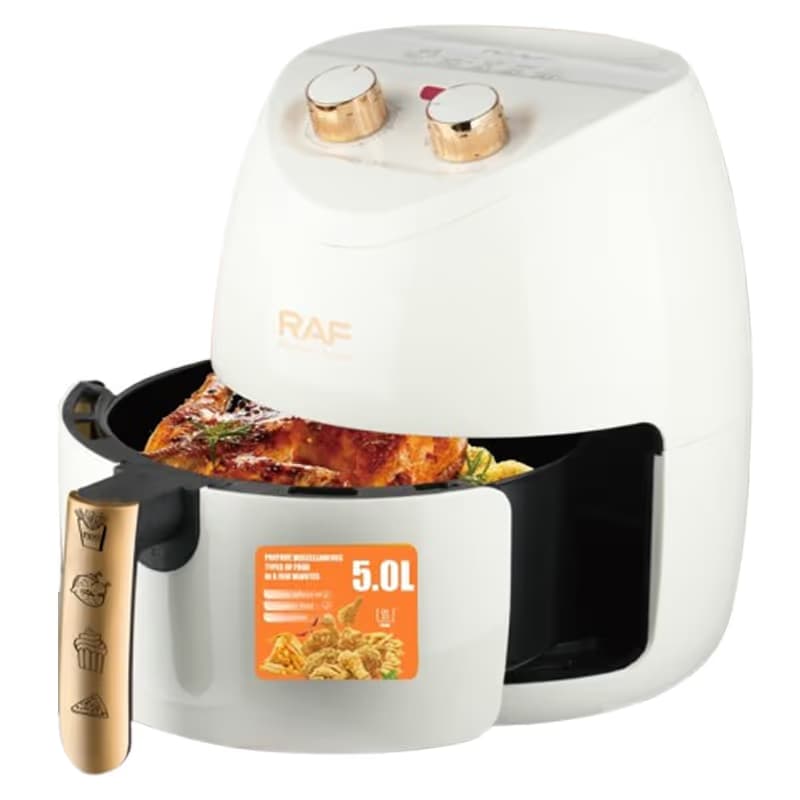 Friteuse à air RAF 4.5L - 1500W - R.5232W  BLANC 2