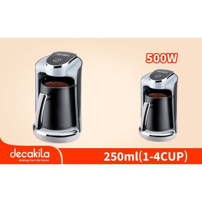 Cafetière Turque Decakila  250 ml - 500 W en Inox - KECF030B