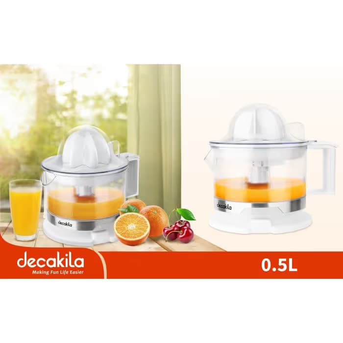 Presse agrumes Decakila  0.5 L - 40 W Blanc KEJC006W