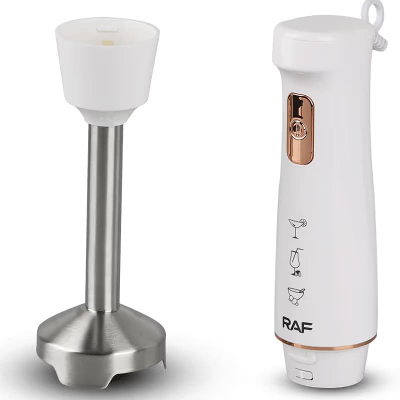 Mixeur Plongeant 800W Raf - R-313W Blanc