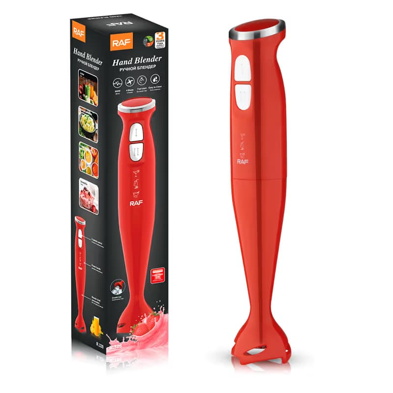 Mixeur Plongeant 300W Raf - R.328  Rouge