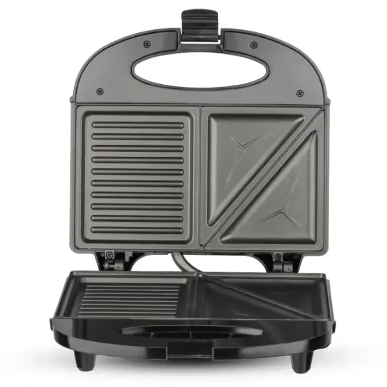Machine à Sandwich 2en1 750W RAF R.212 Noir  3