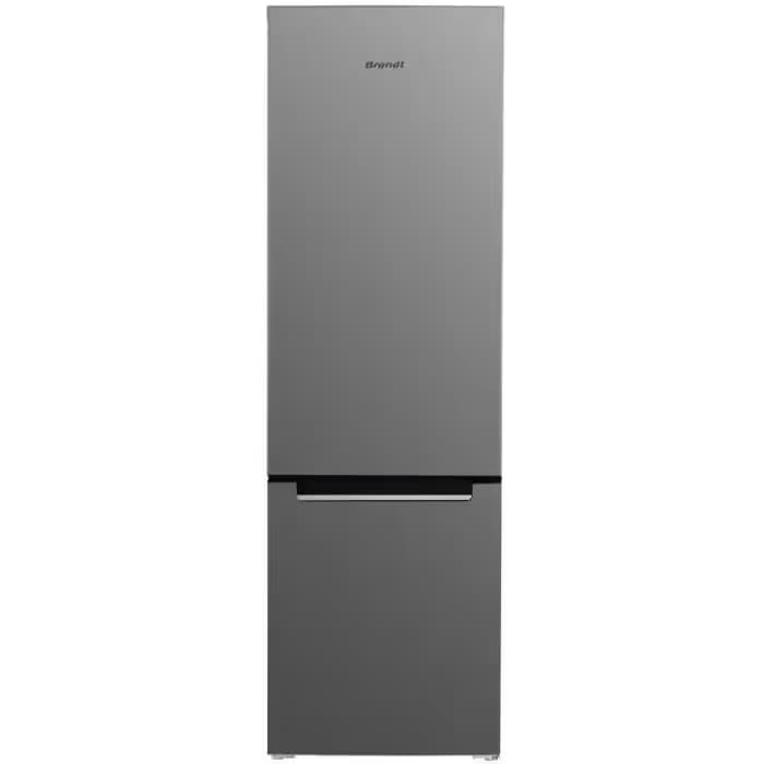 Réfrigérateur Combiné Brandt BFC8610NX 380L NoFrost Inox 