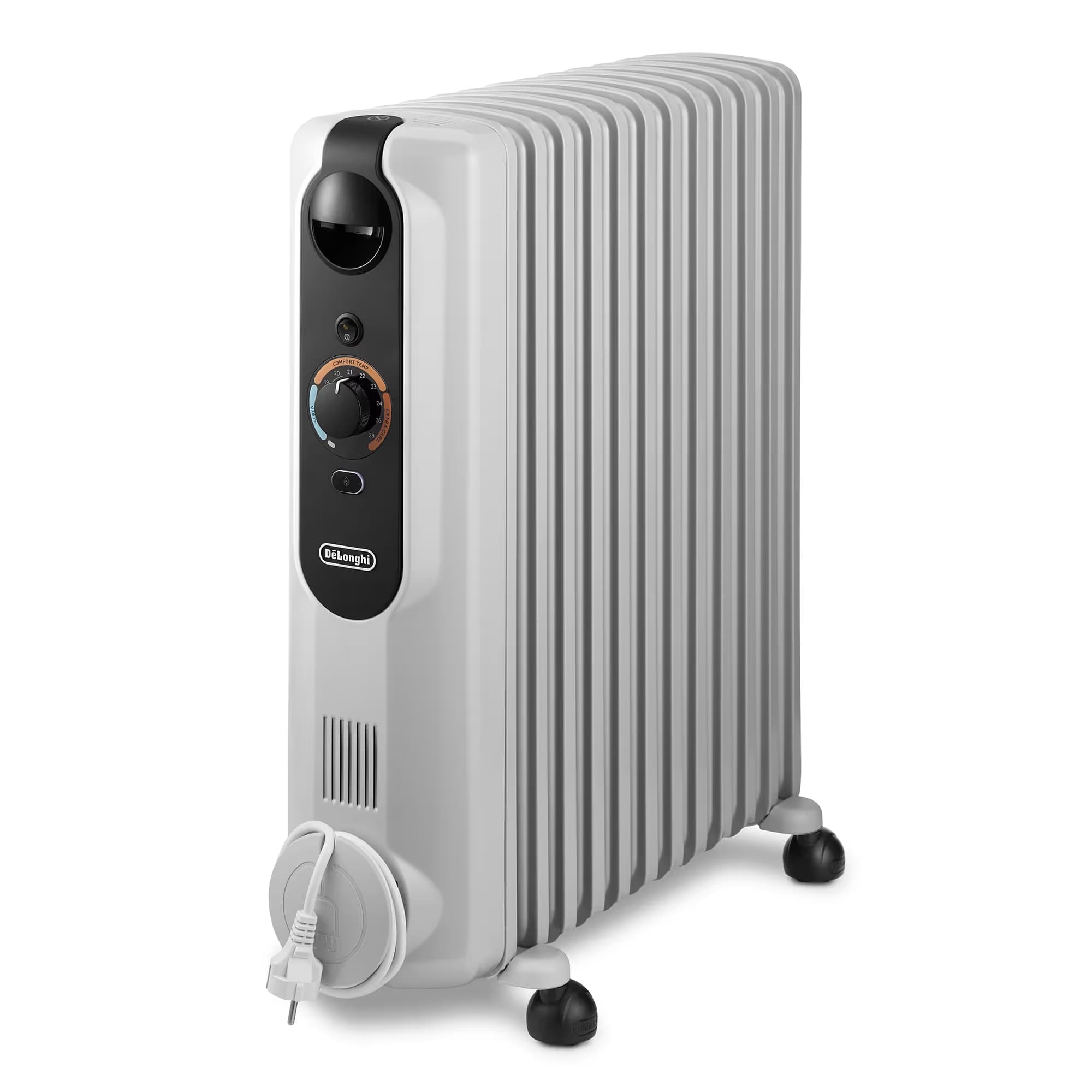 Radiateur Bain d'huile DELONGHI RadiaS Easytronic TRRSE1225  2500W - 12 éléments Blanc