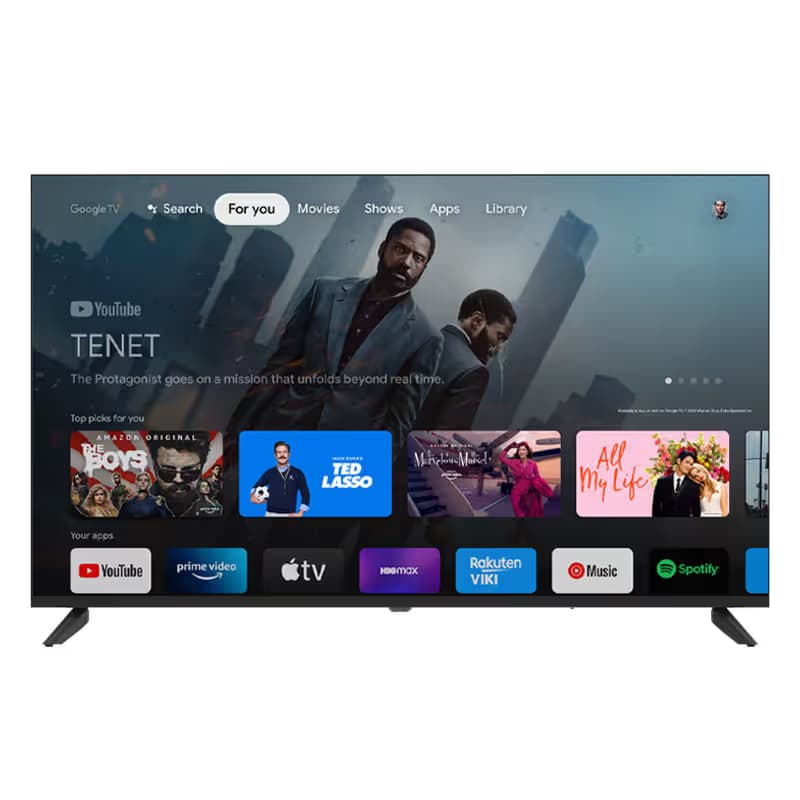 TV TELEFUNKEN 50" Smart Google TV W3HF FULL HD Écran LED 2