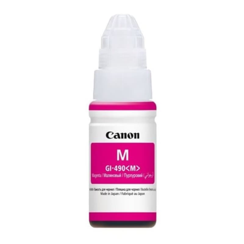 Bouteille d'encre Canon GI-490M Pour G1411 2411 3411 Magenta 70 ml