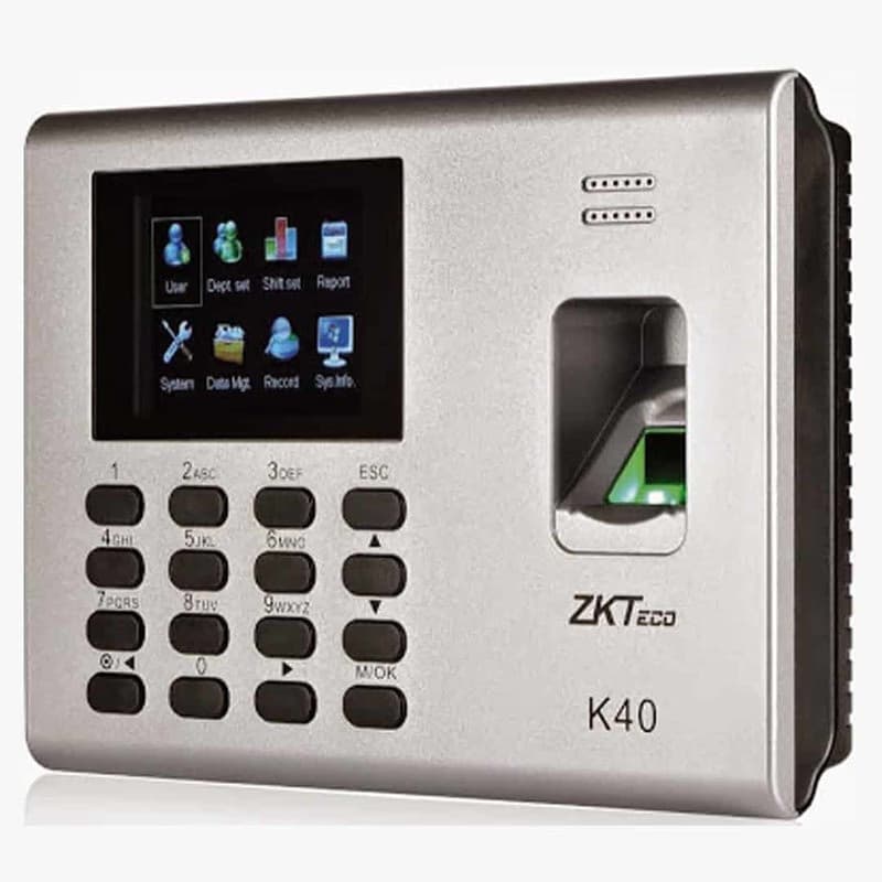 Pointeuse À Empreintes Digitales Et Badges ZKTECO Prox.K40