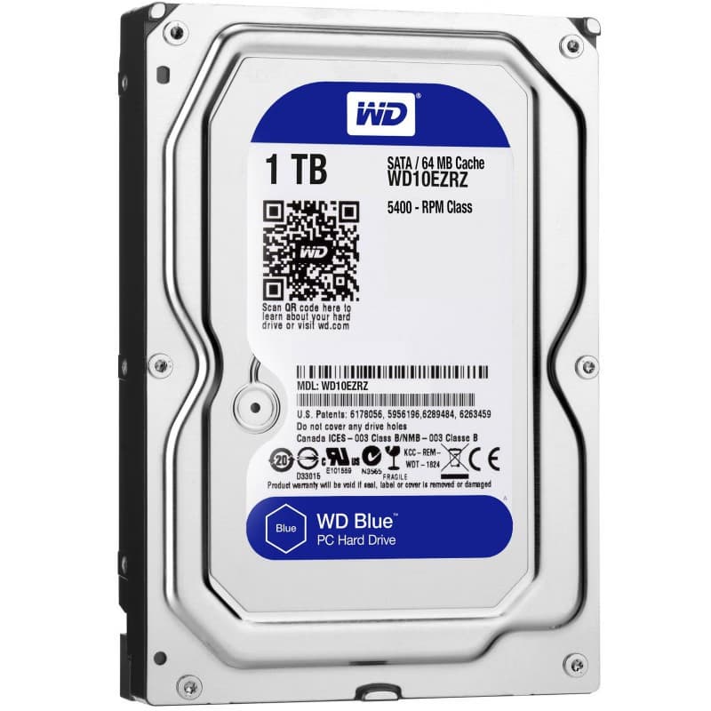 Disque Dur interne 1 TO 3"1/2 Sata Western Digital