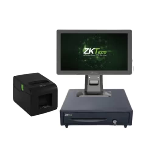 Pack caisse tactile ZKTeco SC01TD-W0603