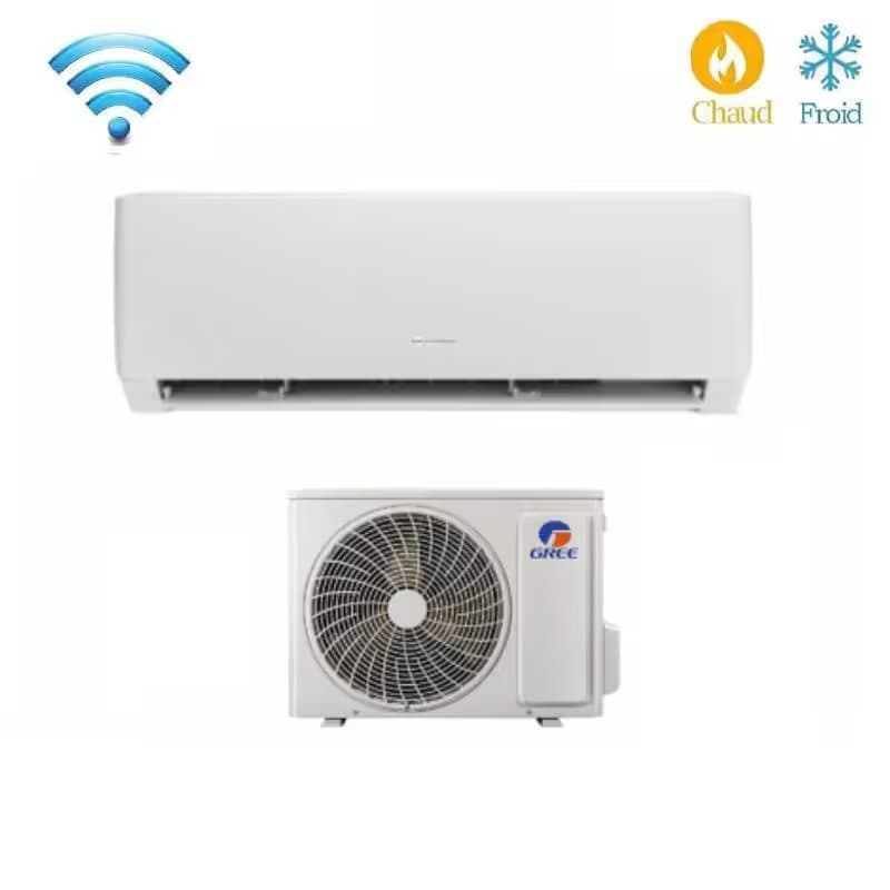 Climatiseur GREE 12000 CF BTU Inverter Tropicalisé Smart
