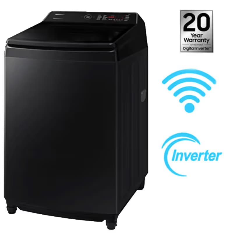 Machine à Laver Samsung Smart Inverter 19Kg - WA80F19S8BNQ Noir