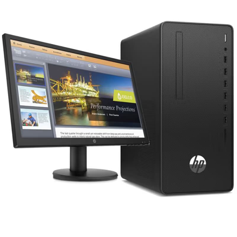 Pc De Bureau HP ProDesk 300 G6 MT i5 10Gén 4Go 1To P22v 21.5" (2T8E0ES)