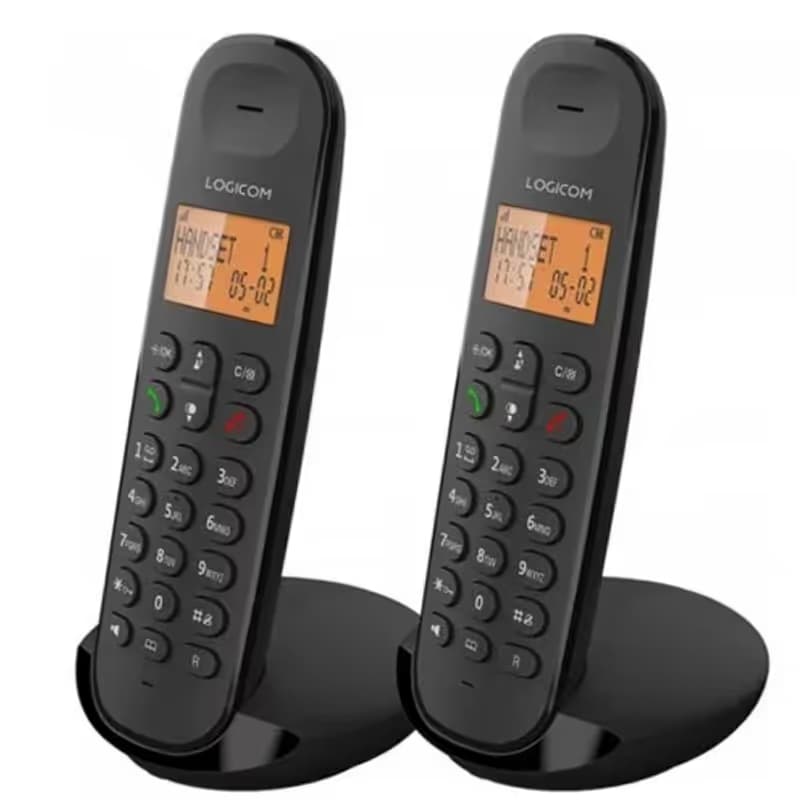 Téléphone Fixe sans fil Logicom ILOA 250 Noir